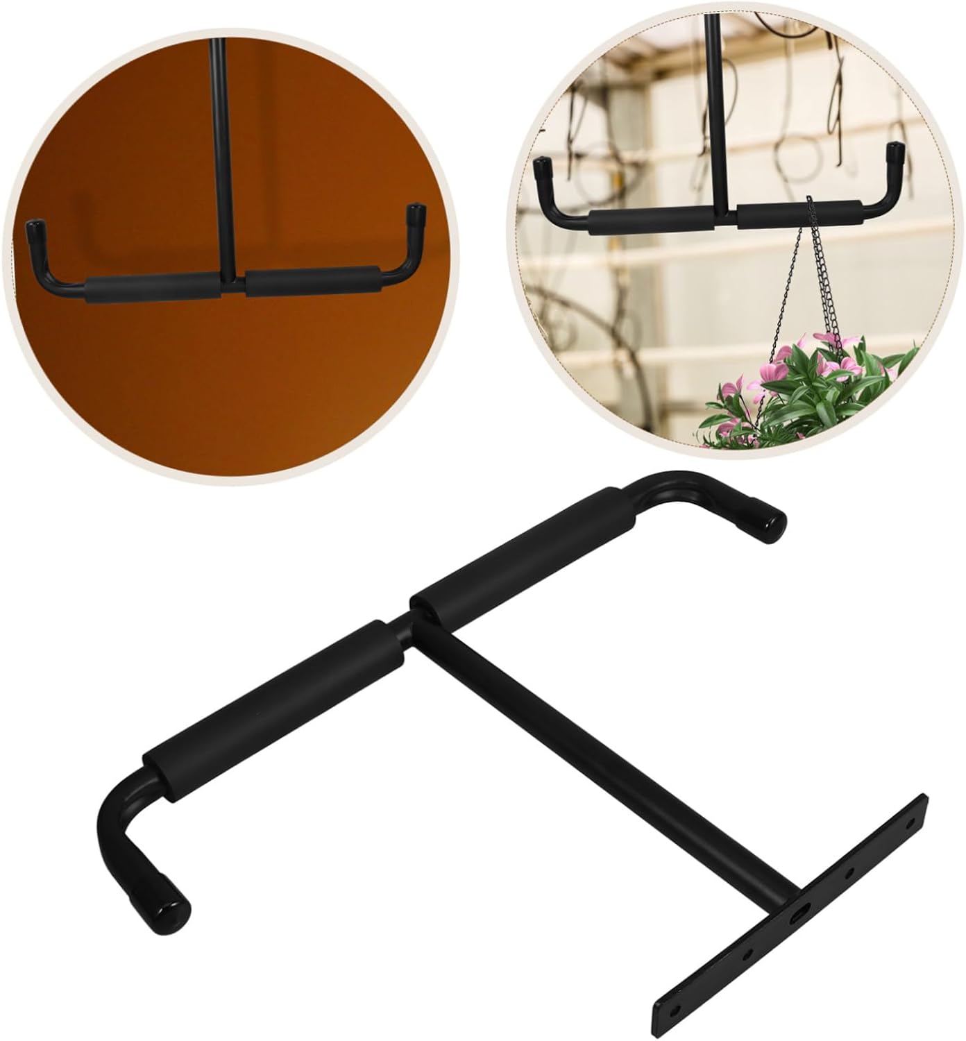 Angoily Supports De Rangement Suspendus Pour Garage De Suspension Pour Échelle Cintre Robuste Pour Vélo Kayak