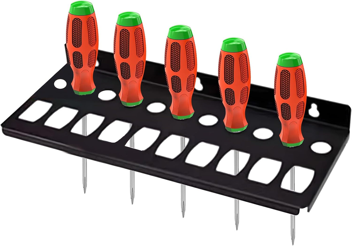 GENERIC Organiseur De Pinces | Support Mural Robuste Pour Pinces à Molette, Clé, Tournevis, Ciseau, Outil De Levier Pour Atelier, Bureau, étagère, Banc, Tiroir