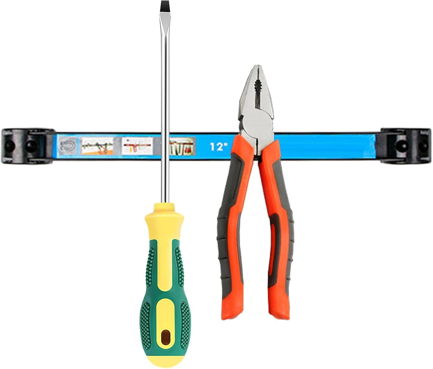 GENERIC Support Magnétique Pour Outils – Support Magnétique De Rangement Pour Outils, Barre Magnétique Pour économiser De L'espace Pour L'organisation Du Garage, Très Résistant