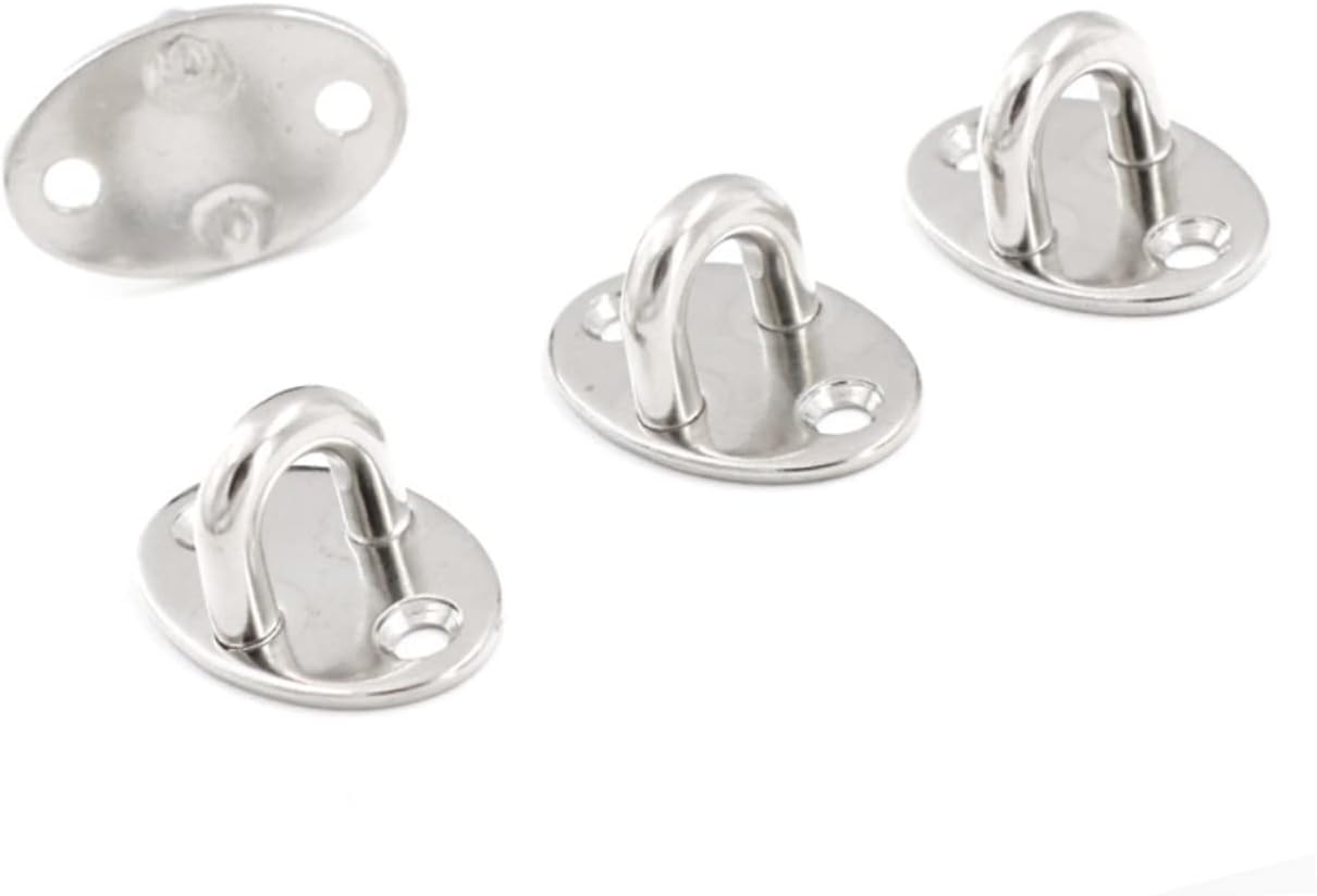  Gatuida 15pièces Crochet Fixe Acier Inoxydable Avec Anneau De Suspension Pour Plafond Pour Maison Rangement