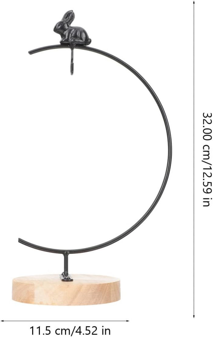  Cabilock Cadre En Fer Micro Paysage Globe Suspendu En Verre Arbre D'affichage D'ornement Cintre D'affichage D'ornement De Fil Présentoir D'ornement Un Verre Mariage Fer Forgé Bureau