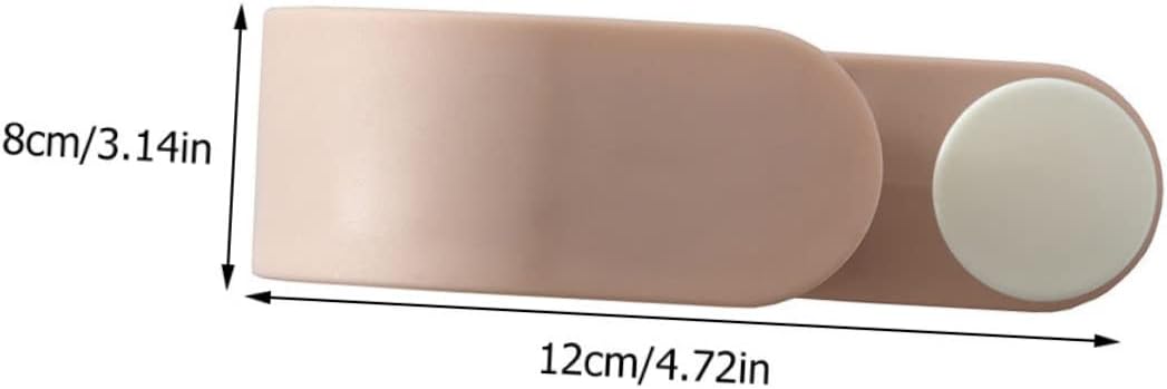 YARNOW Crochet De Perçage Et 2pcs Support Mural Balai Sans Style En Plastique Vert Capacité De Charge Forte Nordique Simple Créatif Pour Salle Bain