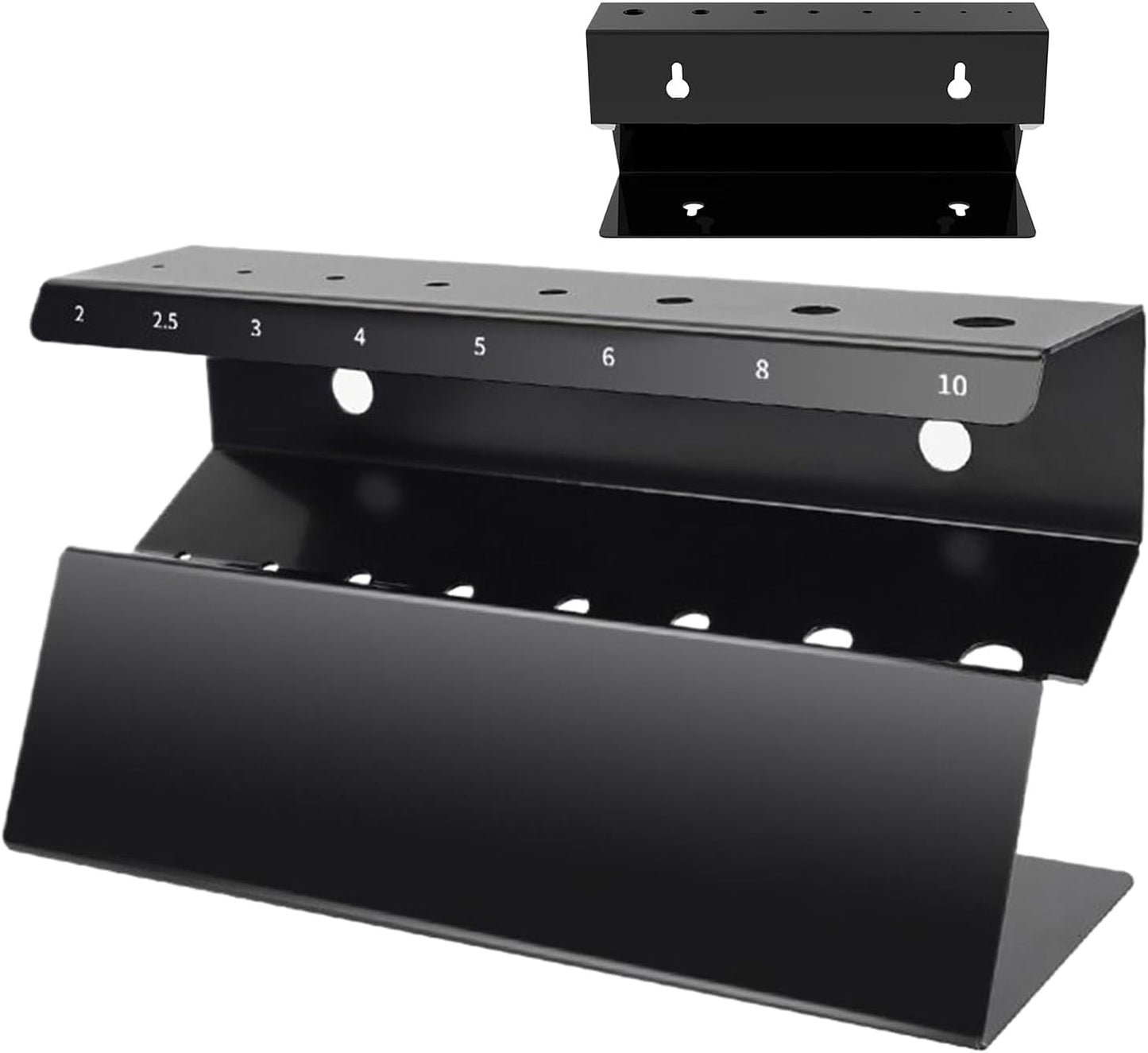  Organisateurs De Clés - Support De Rangement De 9,45 Pouces Pour Un Gain De Place, Accès Facile Avec Fonction De Tri, Organisateur D'outils Pour Garage, Atelier, Dortoir, Maison, Finition Argentée, Ut