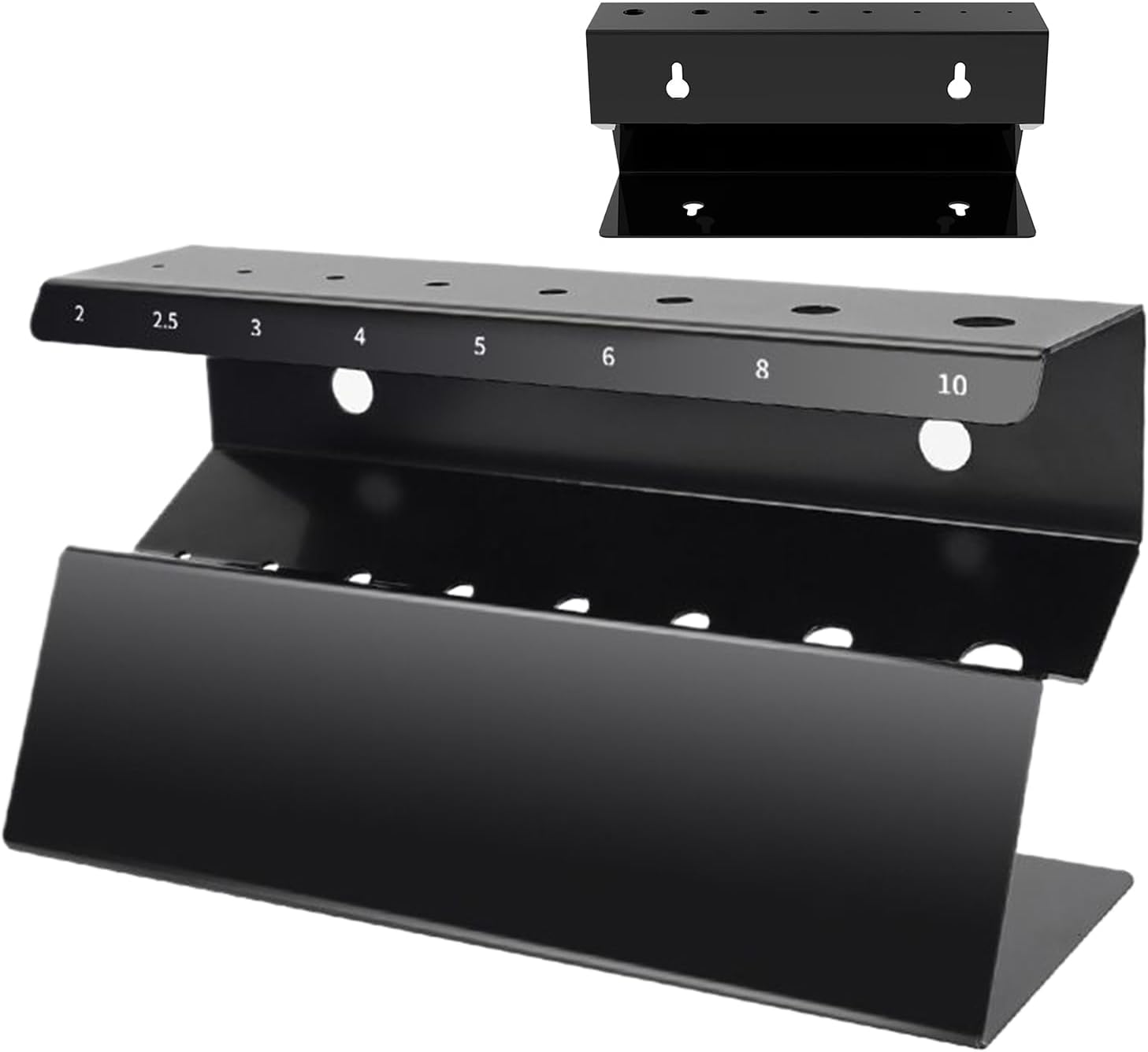  Organisateurs De Clés - Support De Rangement De 9,45 Pouces Pour Un Gain De Place, Accès Facile Avec Fonction De Tri, Organisateur D'outils Pour Garage, Atelier, Dortoir, Maison, Finition Argentée, Ut