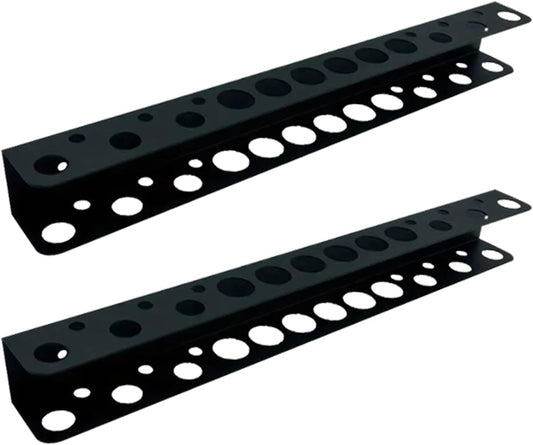 GENERIC Support De Rangement Mural, Support De Tournevis, Support De Clé à Molette, étagère à Outils Multi-fentes Pour Clés, Extensions, Cliquets, Pinces, Garage, Atelier, équipement Utilitaire