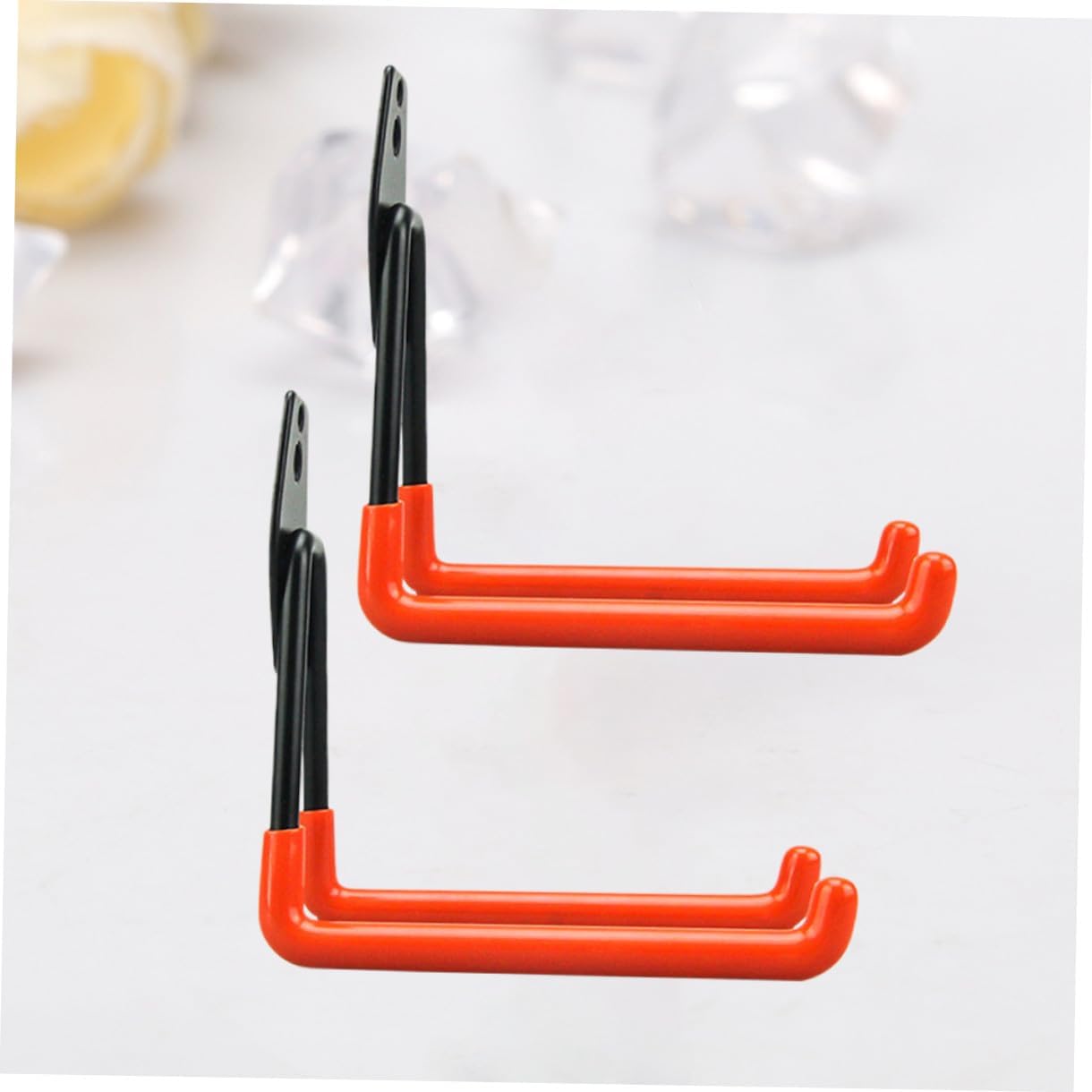  Ciieeo 2pièces Crochets De Rangement Pour Garage Lot De Fixation Murale Robustes Pour Outils Lourds Balcon Ou Entrepôt