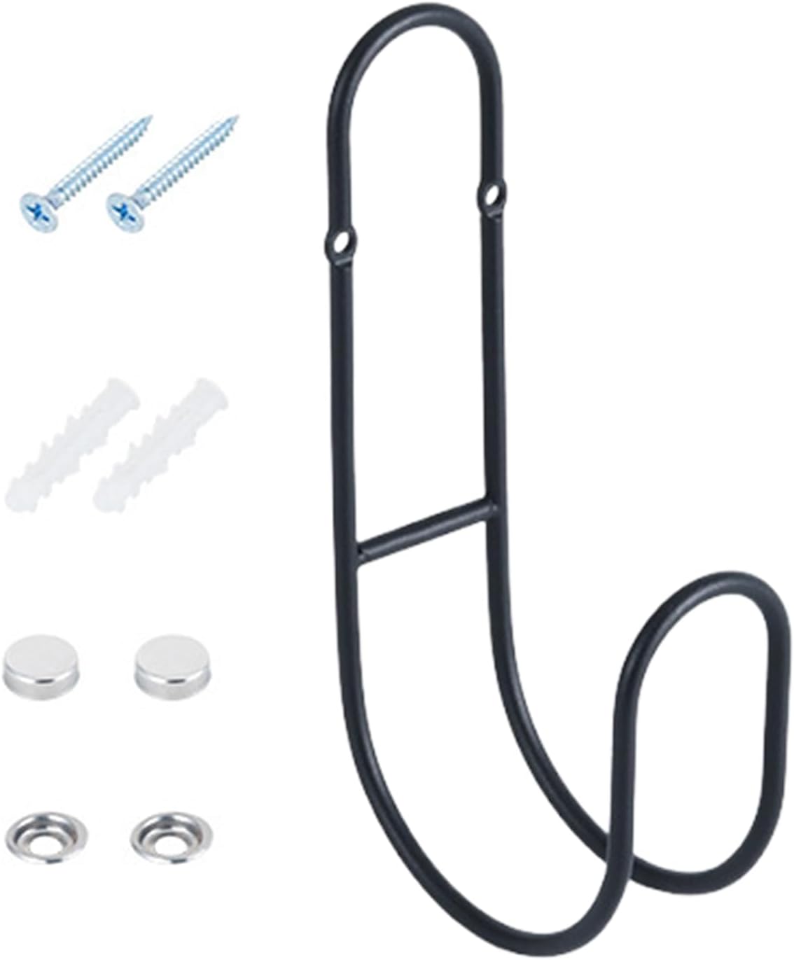 Supports De Tuyau D'eau Pour L'extérieur, En Métal Robuste, Fixation Murale, Support De Tuyau D'arrosage Extérieur | Pour Cordon, Rallonge, Cour, Clôture, Maison