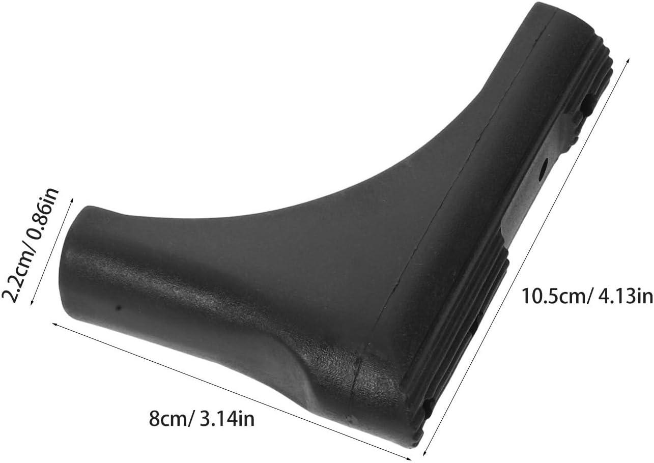  STOBAZA 8 Pièces Protège-pieds Noirs En Plastique Pour Étendoir à Linge, Protection Antidérapante Polyvalente Pour Balcon Et Pelouse, Résistant La Pluie Soleil