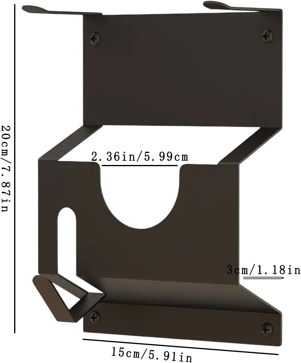  Support Mural Pour Outils D'atelier, Polisseuses, 15 X 20 X 3 Cm, Robuste Et Multifonctionnel, Pour Garage, Magasin, Organisateur D'outils Peu Encombrant