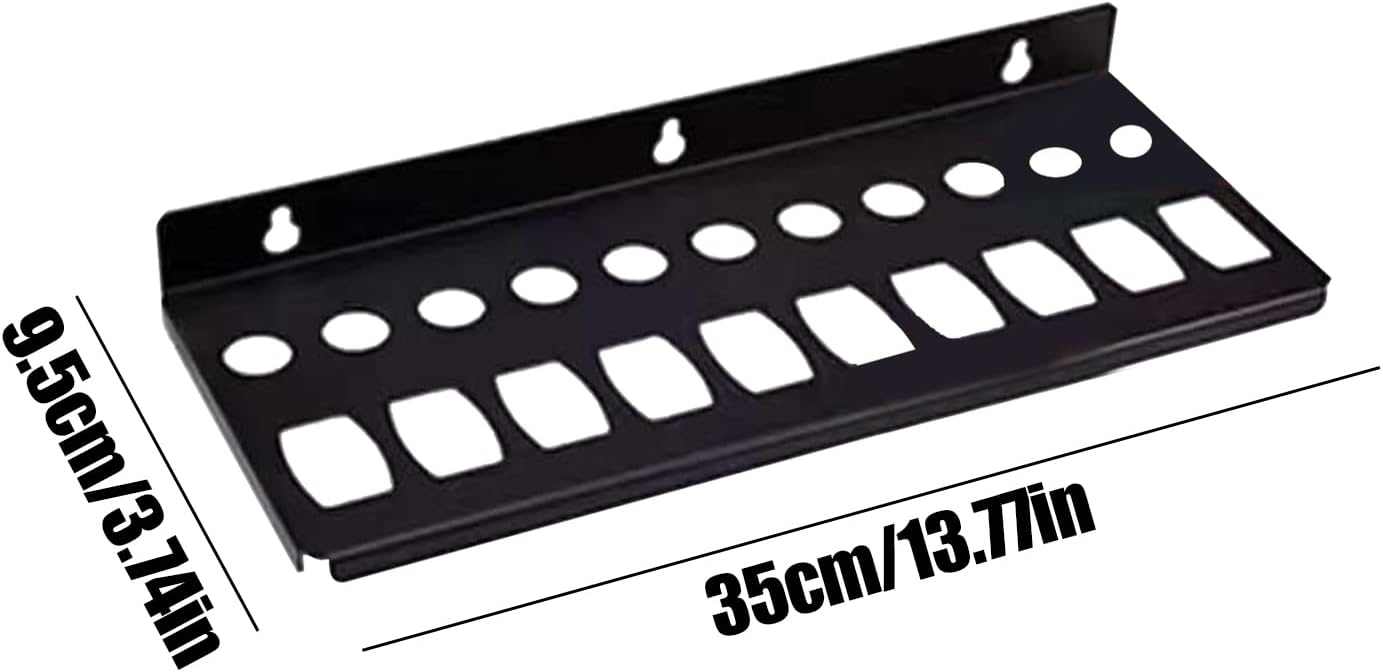 GENERIC Organiseur De Pinces | Support Mural Robuste Pour Pinces à Molette, Clé, Tournevis, Ciseau, Outil De Levier Pour Atelier, Bureau, étagère, Banc, Tiroir