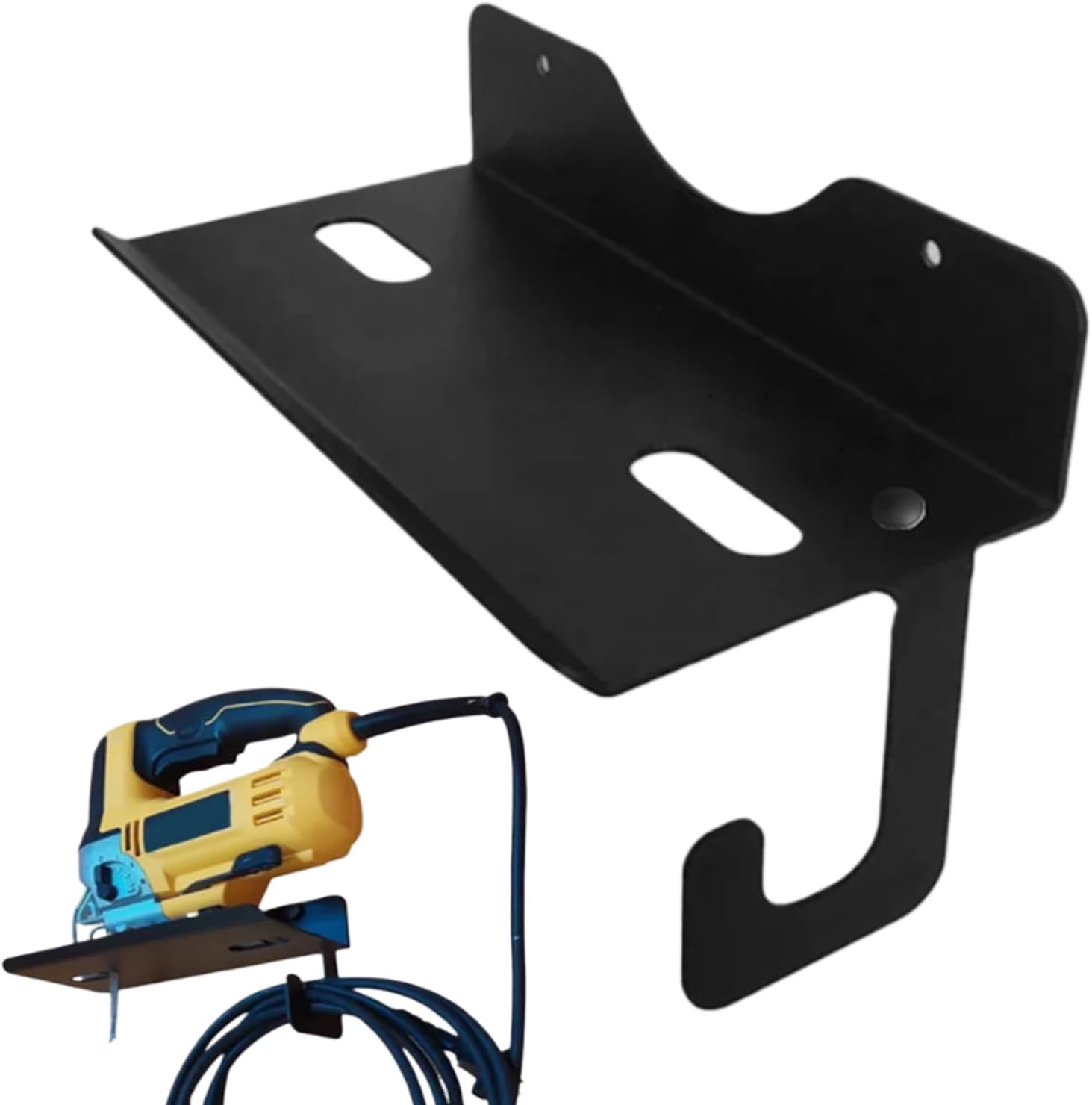 GENERIC Support De Suspension Pour Scie Sauteuse, Support En Métal Pour Outils électriques, Pour Atelier, Abri De Jardin, Garage, Maison, Sous-sol, Appartement, Ferme