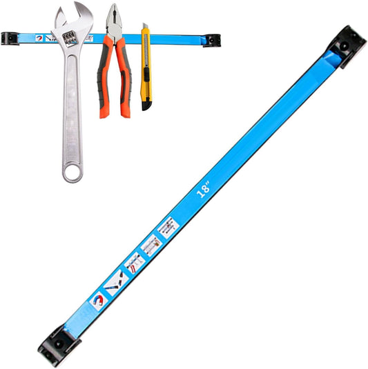 GENERIC Support Magnétique Pour Outils – Support Magnétique De Rangement Pour Outils, Barre Magnétique Pour économiser De L'espace Pour L'organisation Du Garage, Très Résistant