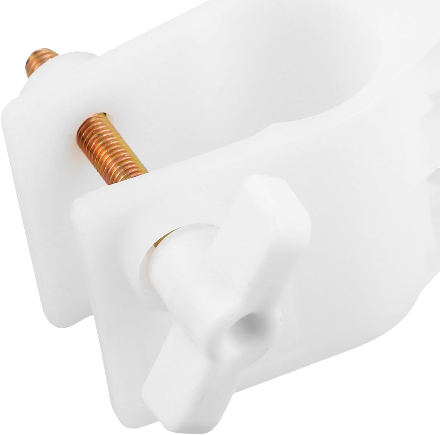  Healeved Support Mural Multifonctionnel Accessoires Ailes En Plastique Blanc, Étendoir à Linge Pliable Sans Perçage, Gain De Place Compact Pour Appartements Et Voyages