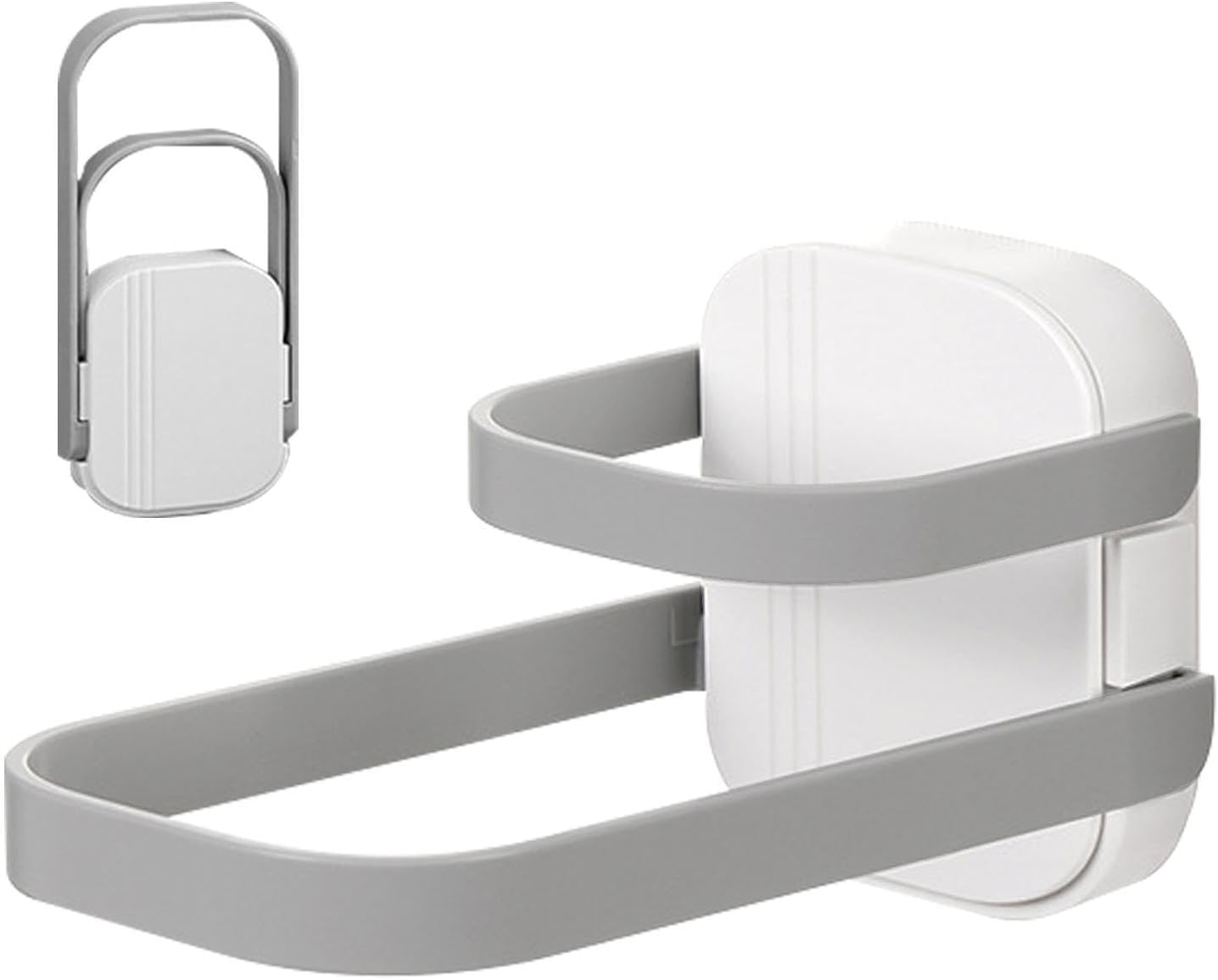  Support De Rangement Pour Cintre | Support Mural | Cintre Pliable, Peu Encombrant, Organiseur De Cintre Multifonction Pour Cuisine, Placard, Salle De Bain, Balcon, Armoire