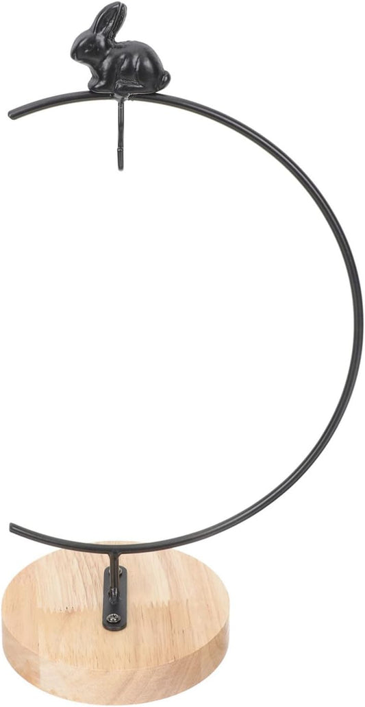  Cabilock Cadre En Fer Micro Paysage Globe Suspendu En Verre Arbre D'affichage D'ornement Cintre D'affichage D'ornement De Fil Présentoir D'ornement Un Verre Mariage Fer Forgé Bureau