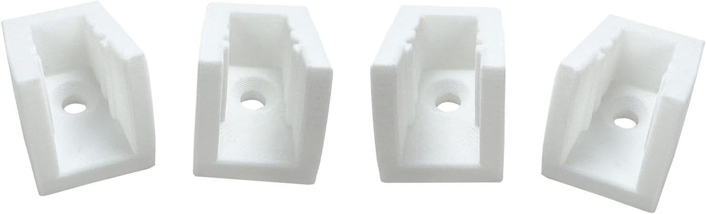  Lot De 4 Supports Muraux Robustes En Acide Polylactique Parfaits Pour Le Rangement D'atelier Et De Garage