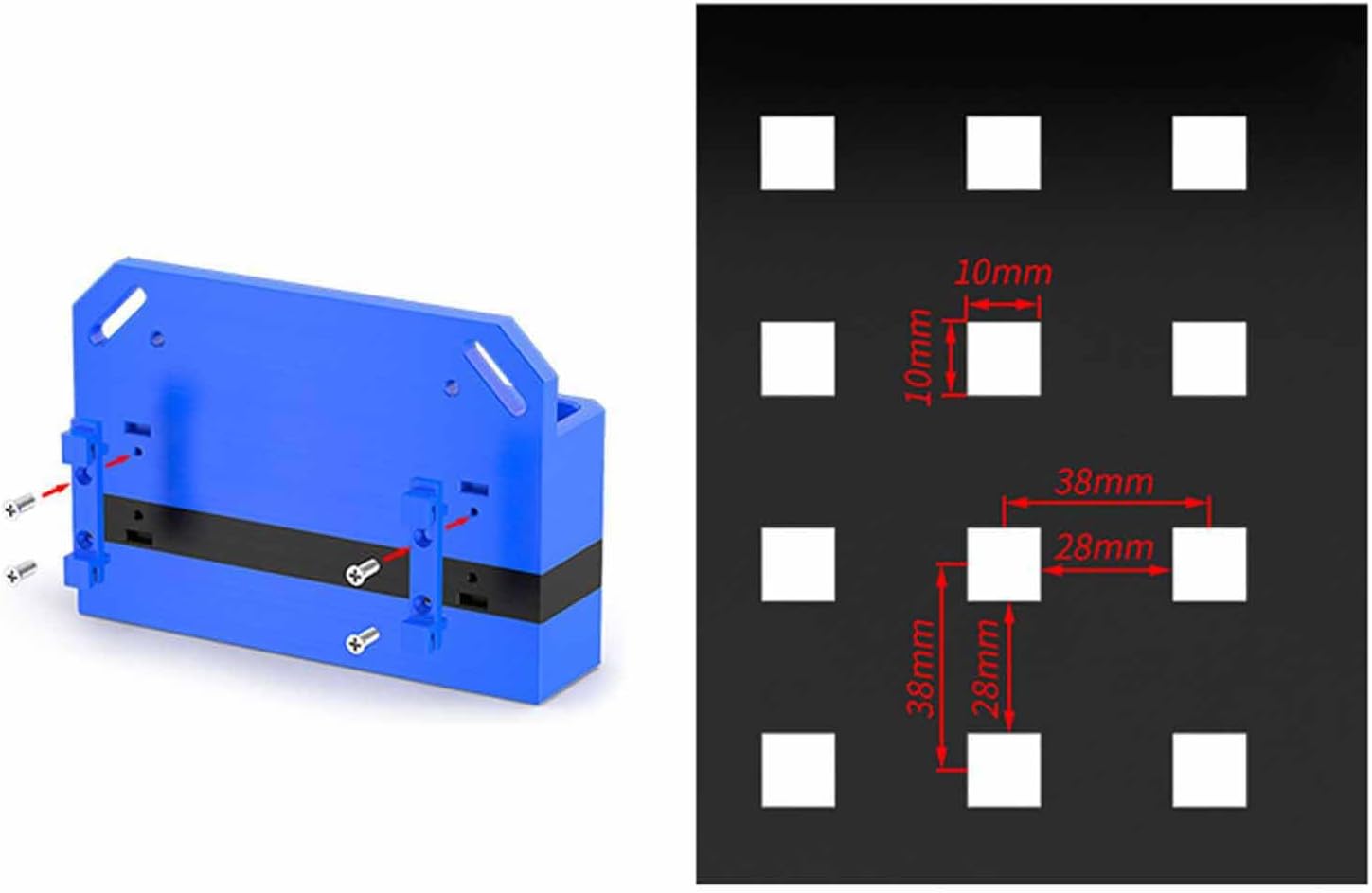 GENERIC Porte-outils, Système De Rangement Facile D'accès, Plateau D'établi De Travail Mécanique, Finition Résistante Aux Rayures, Fentes Haute Capacité, équipement Automobile Professionnel, Plateau