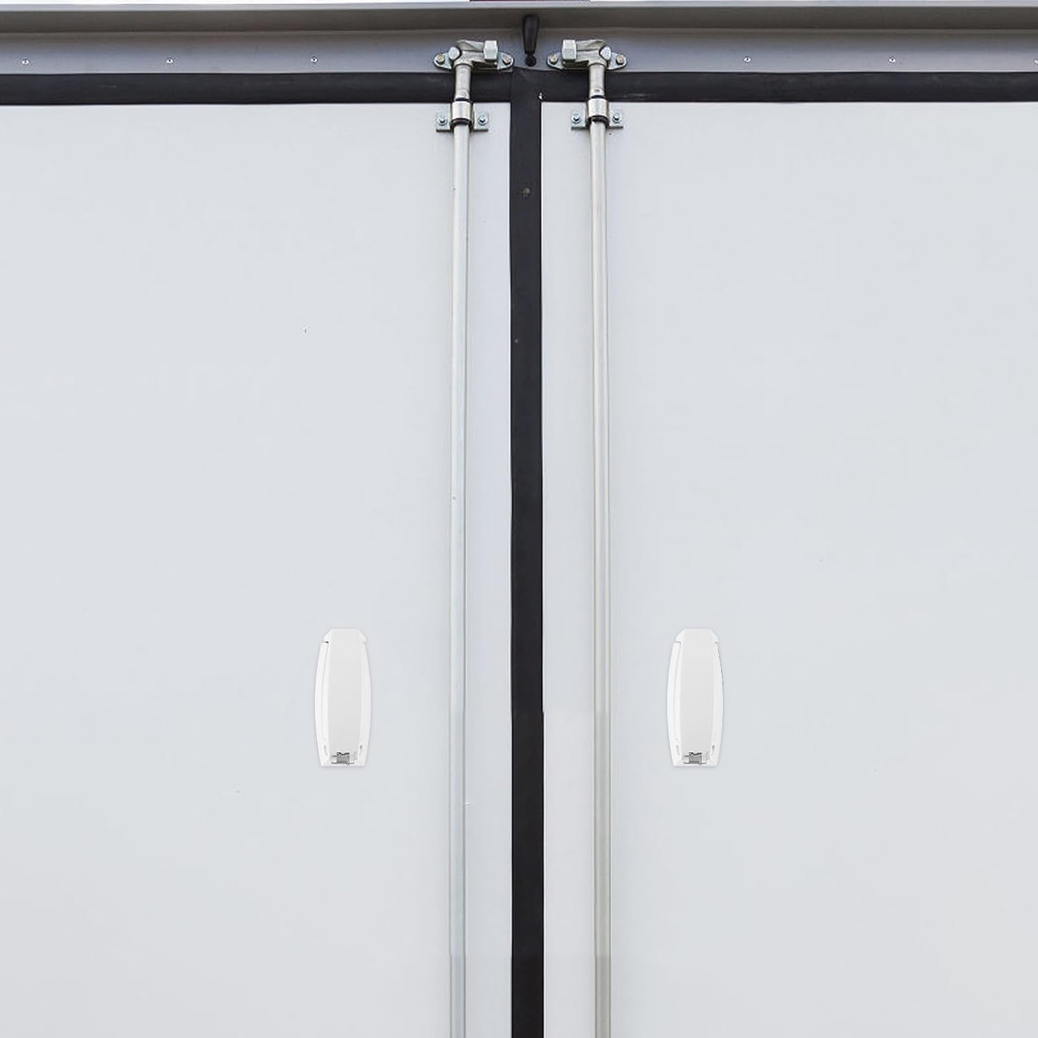  ULTECHNOVO Loquets De Trappe De VR Blanc En ABS, Support De Porte Pliable Pour Camping-Car, Lot De 2, Pour Yachts Et Bateaux Nautiques
