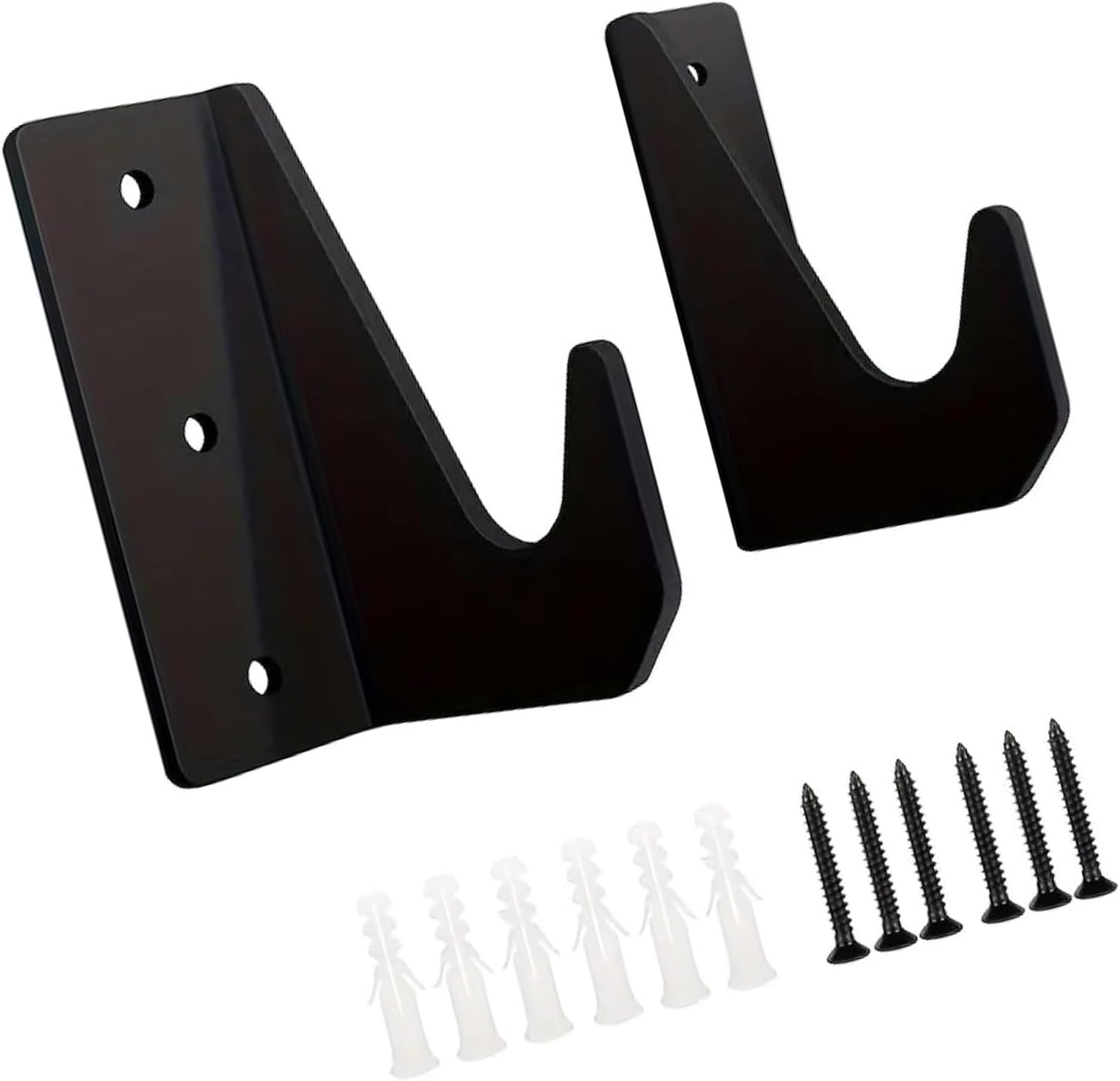  1 Paire De Supports Muraux En Acier Robuste Pour Cric, Stockage Sécurisé De Garage Hydraulique De Voiture