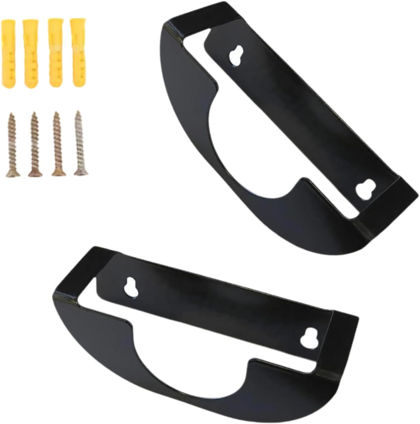  Lot De 2 Supports Muraux En Fer Pour Meuleuse Coudée De 12,7 Cm, Pour Outils électriques, Optimisation De L'espace D'atelier, Support Mural Vertical