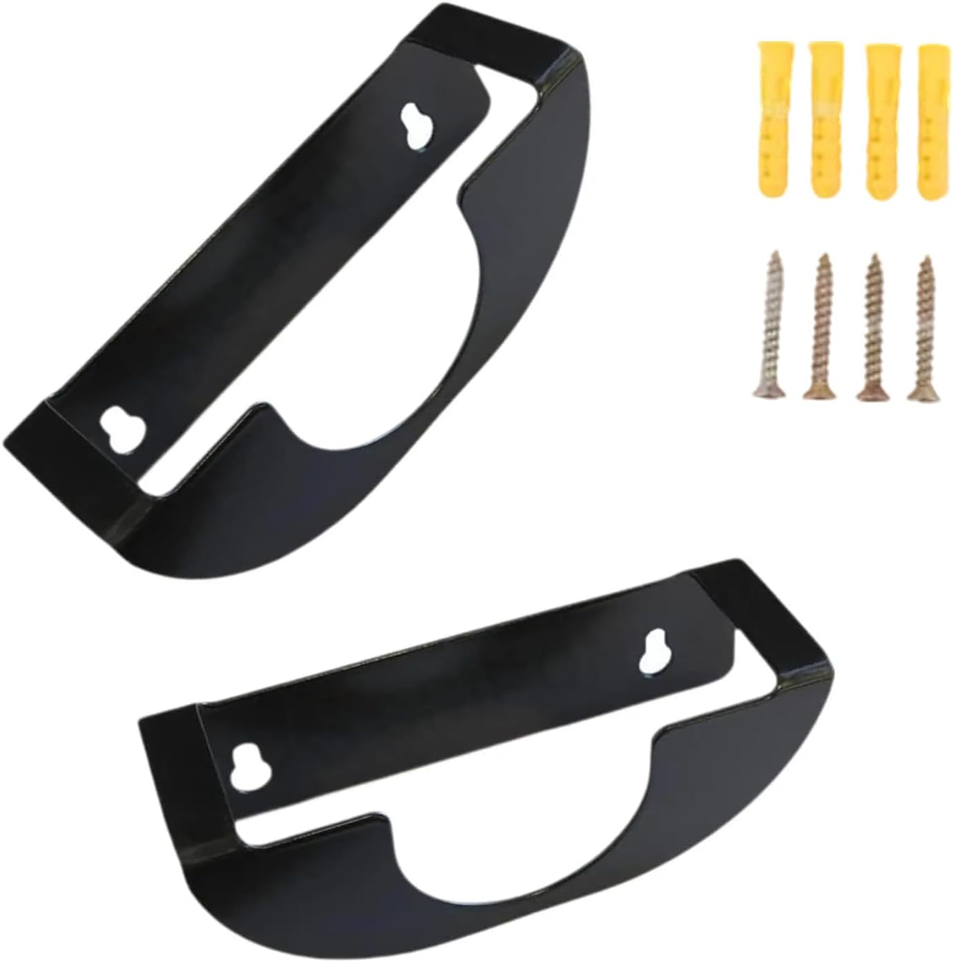  Lot De 2 Supports Muraux En Fer Pour Meuleuse Coudée De 12,7 Cm, Pour Outils électriques, Optimisation De L'espace D'atelier, Support Mural Vertical