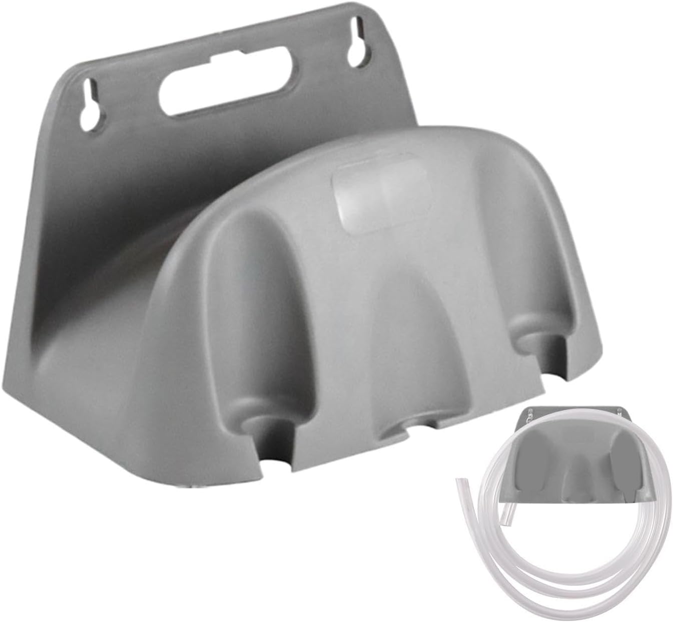 GENERIC Support Mural Pour Tuyau D'arrosage | Support De Rangement Robuste Pour Tuyau D'eau – Pour Terrasse, Jardin, Buanderie, Sous-sol, Garage, Maison