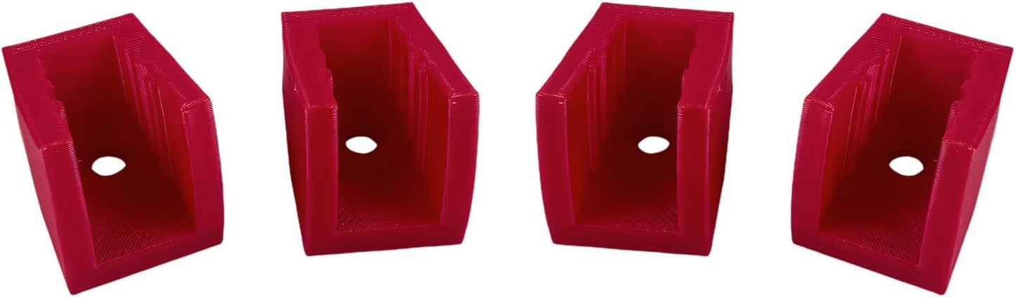  Lot De 4 Supports Muraux Robustes En Acide Polylactique Parfaits Pour Le Rangement D'atelier Et De Garage