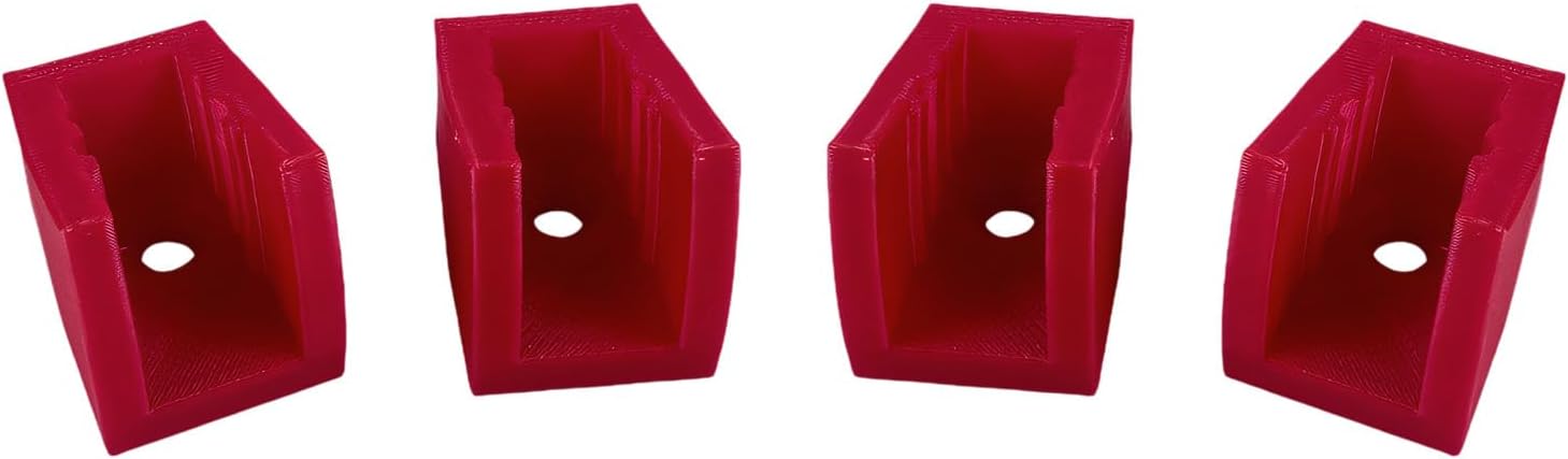  Lot De 4 Supports Muraux Robustes En Acide Polylactique Parfaits Pour Le Rangement D'atelier Et De Garage