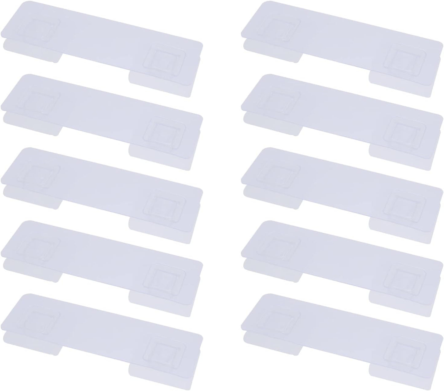  Cabilock Lot De 2 Clips Adhésifs Pour Rangement Mural Sans Trace Faciles à Décoller 30 Pièces