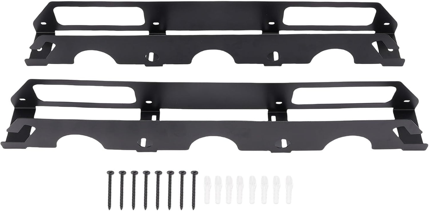  Support De Meuleuse D'angle Support Mural Gain De Place Organisateur D'outils Multifonctionnel Pour Atelier De Garage En Acier Allié 2 Ensembles