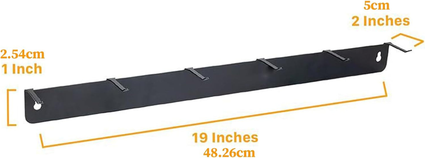  Porte-brosses De Détail, Porte-Brosses De Détail Murale à Crochets, Rack Compact Pour Outils Garage Atelier Maison Auto Nettoyage Roues Boîte à Outils Détaillants