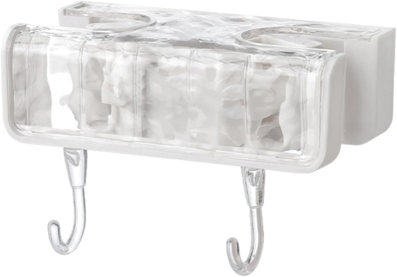  Organiseur De Rangement Pour Balais, Support Mural, Sans Perçage, Organiseur De Balai à Balai, Organiseur De Balais, Adhésif Mural, Support De Balai Convivial Pour Brosses, Chiffons