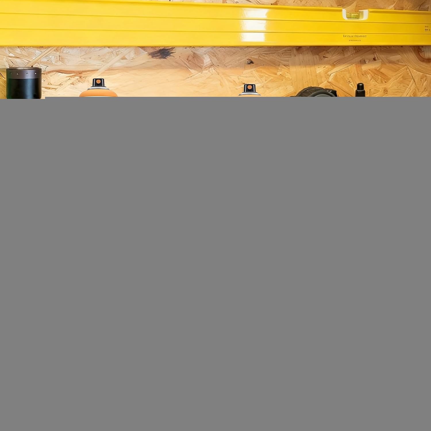 GENERIC Support Mural Pour Bombe Aérosol | Pour Garage, Lieu De Travail, Atelier, Sous-sol, Entrepôt, Extérieur