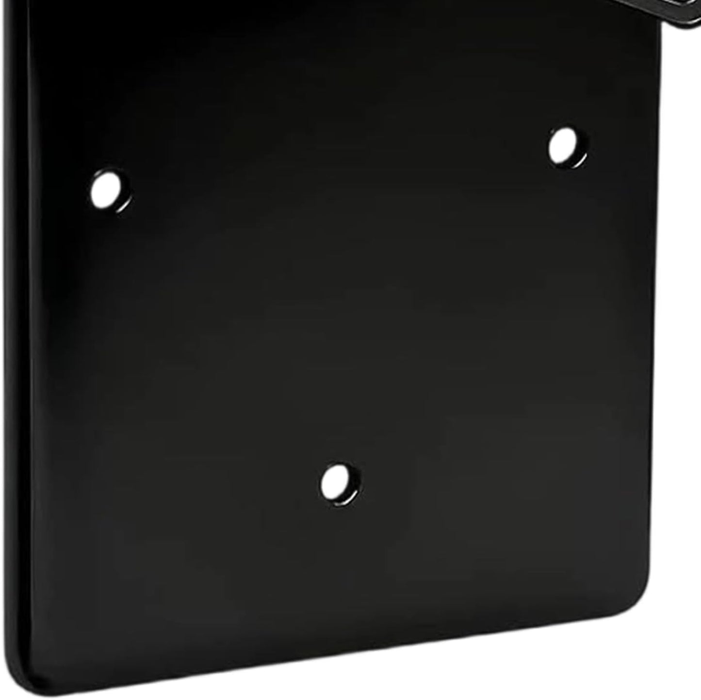 GENERIC Organiseur De Perceuse à Glace électrique | Support Mural Vertical En Forme De L – Rangement De Garage Pour Tarière à Glace, Pour équipement De Sport, Gestion Des Tuyaux, Jardin, Garage, Intérieur Et