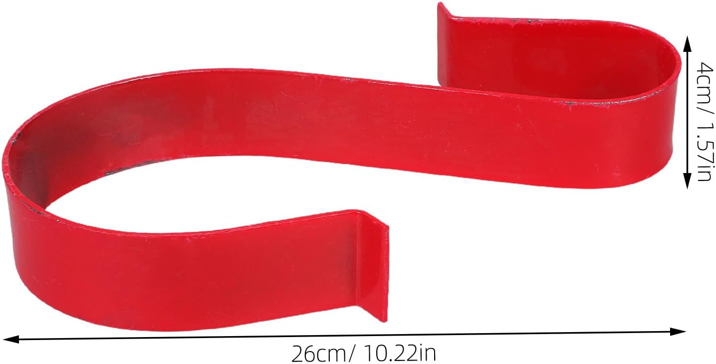  Crochet Pour Bouée En Fer Robuste Support De Poteau, Accessoire De Piscine Multi-usage Vacances Et Anneau Flottant De Natation Couleur Aléatoire