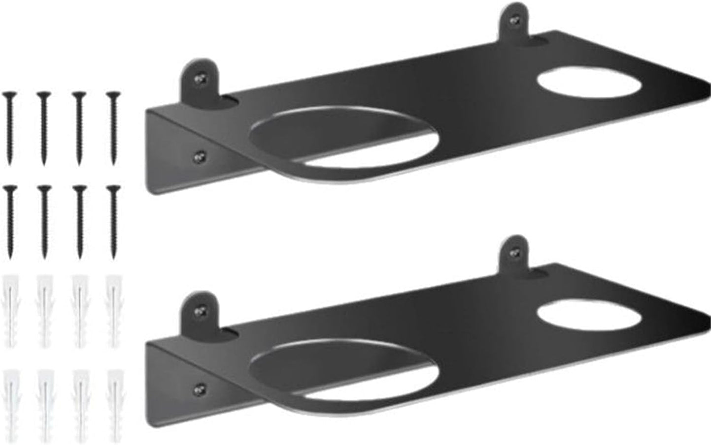 GENERIC Support D'entonnoir à Huile – 25 X 16 Cm – Support Mural Pour Entonnoirs à Huile, Camping, Abri De Jardin, Remorque, Maison, Cuisine, Salle De Pause, Garage, Gain De Place Et Pratique
