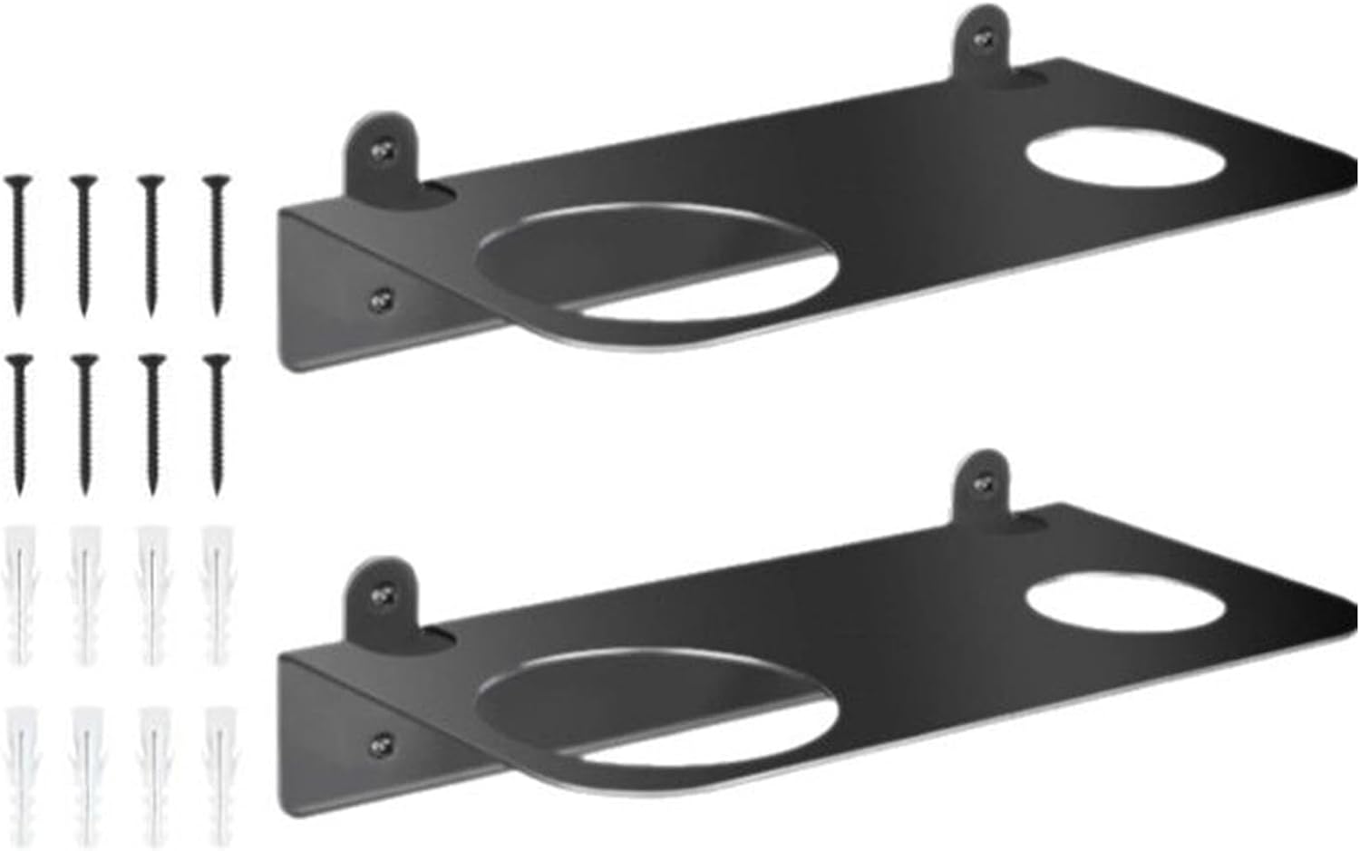 GENERIC Support D'entonnoir à Huile – 25 X 16 Cm – Support Mural Pour Entonnoirs à Huile, Camping, Abri De Jardin, Remorque, Maison, Cuisine, Salle De Pause, Garage, Gain De Place Et Pratique