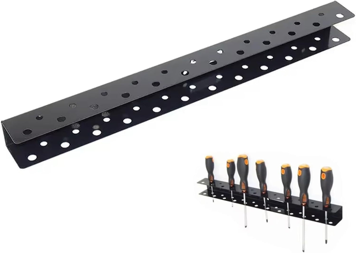  Durabilité - Organiseur Mural En Fer Pour Outils - Pour La Maison Et Le Garage - Configurations Modulaires Faciles Pour Personnaliser Le Rangement