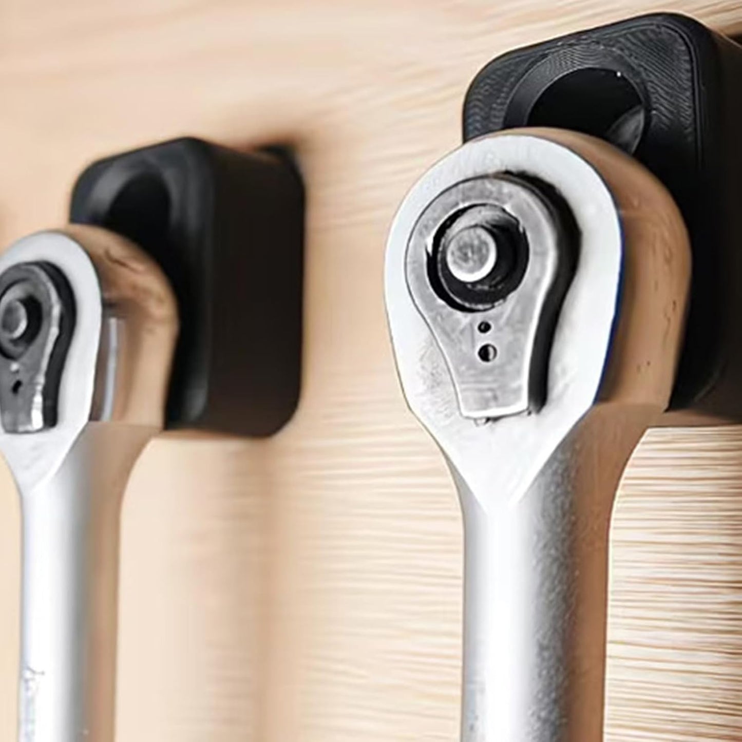  Porte-outils Mural Robuste En Plastique, 3 Pièces, Pour Systèmes D'organisation De Jeu De Douilles, Porte-clé Robuste, Porte-outils Permanent