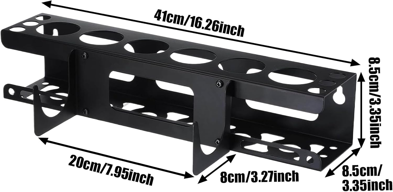  Porte-Tubes Pour Soudure Et Mastic,Support Mural Robust Pour Tubes - Rangement Pour Outils De Professionnels En Rénovation Et Maintenance