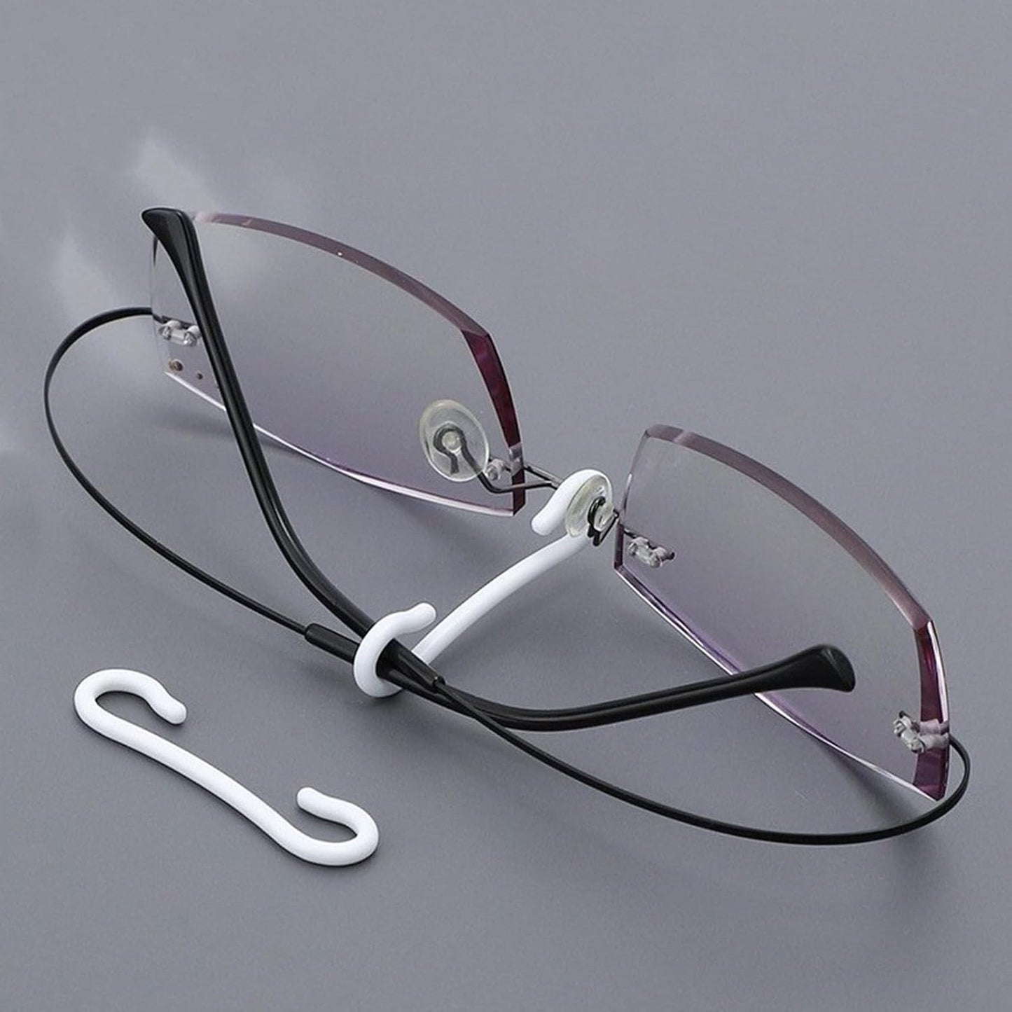  Lot De 10 Crochets De Fixation Pour Lunettes Pour Un Rangement Et Une Organisation Sécurisés - Crochets De Fixation Modernes Pour Cadre De Lunettes - Crochets Muraux Légers