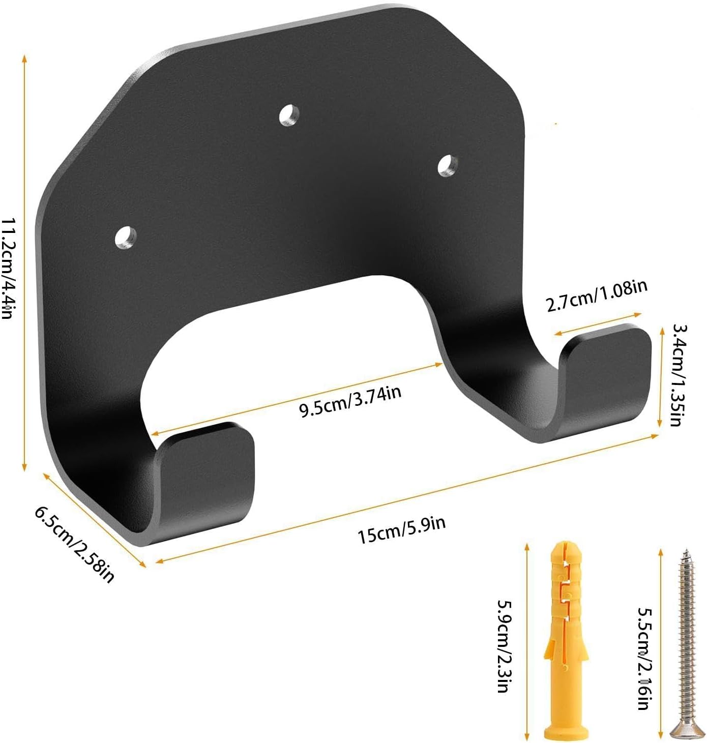  Support De Rangement Pour Coupe-bordures | Support De Rangement Pour Équipement Utilitaire | Mural Taille-haie | Pour Garage Atelier Abri De Jardin Grange Sous-Sol Pelouse