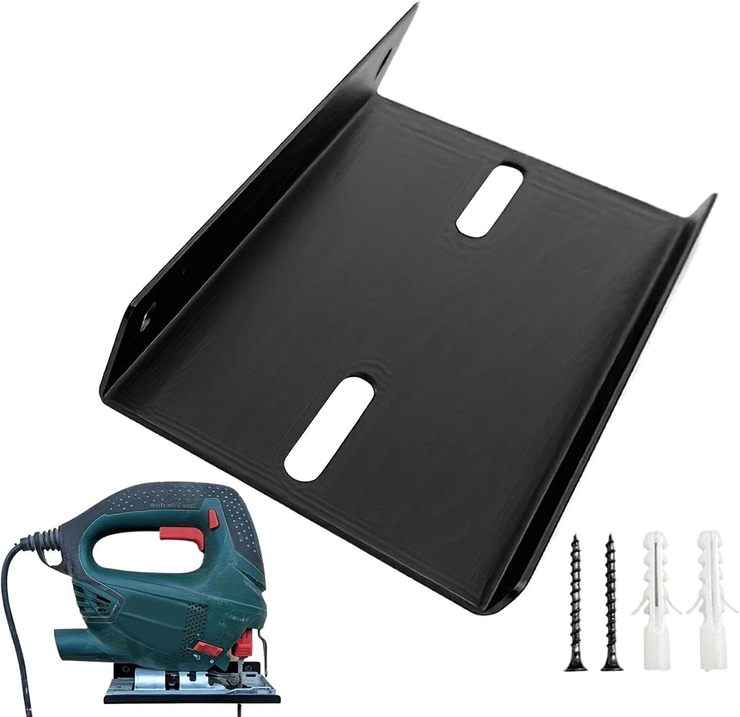 GENERIC Support De Scie Mural Universel En Métal Robuste Et Peu Encombrant Pour Jardin, Atelier, Magasin, Maison