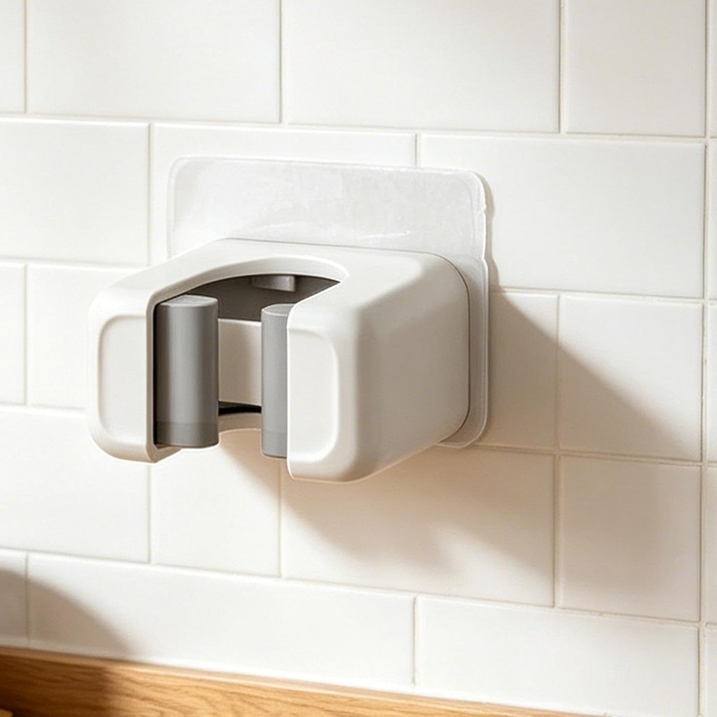 GENERIC Support Mural Pour Balai – 2 Pièces Robustes Pour Nettoyage Des Outils De Rangement | Gain De Place Avec Support Antidérapant, Maison, Bureau, Cuisine, Salle De Bain Pour Appartement, Dortoir