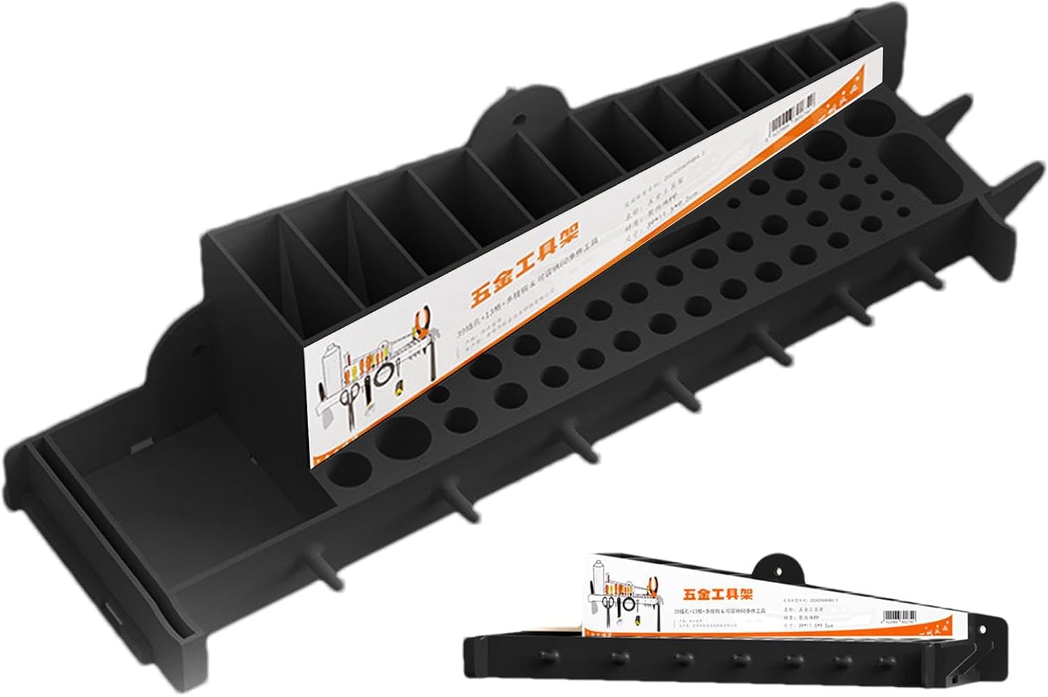 Organisateur D'outils De Garage, Support Mural, Rangement D'organisation De Garage, Support De Rangement De Garage, Organisateur D'outils, Organisateur D'écrous Et De Boulons Pour Garages, 39x
