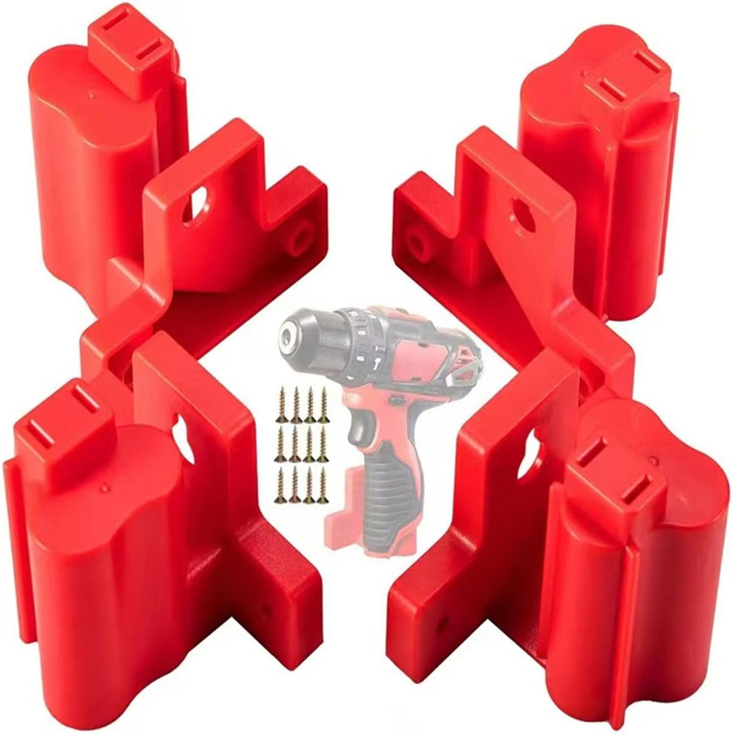  Support Mural Pour Outils électriques - Support Robuste Pour Batterie 12 V
