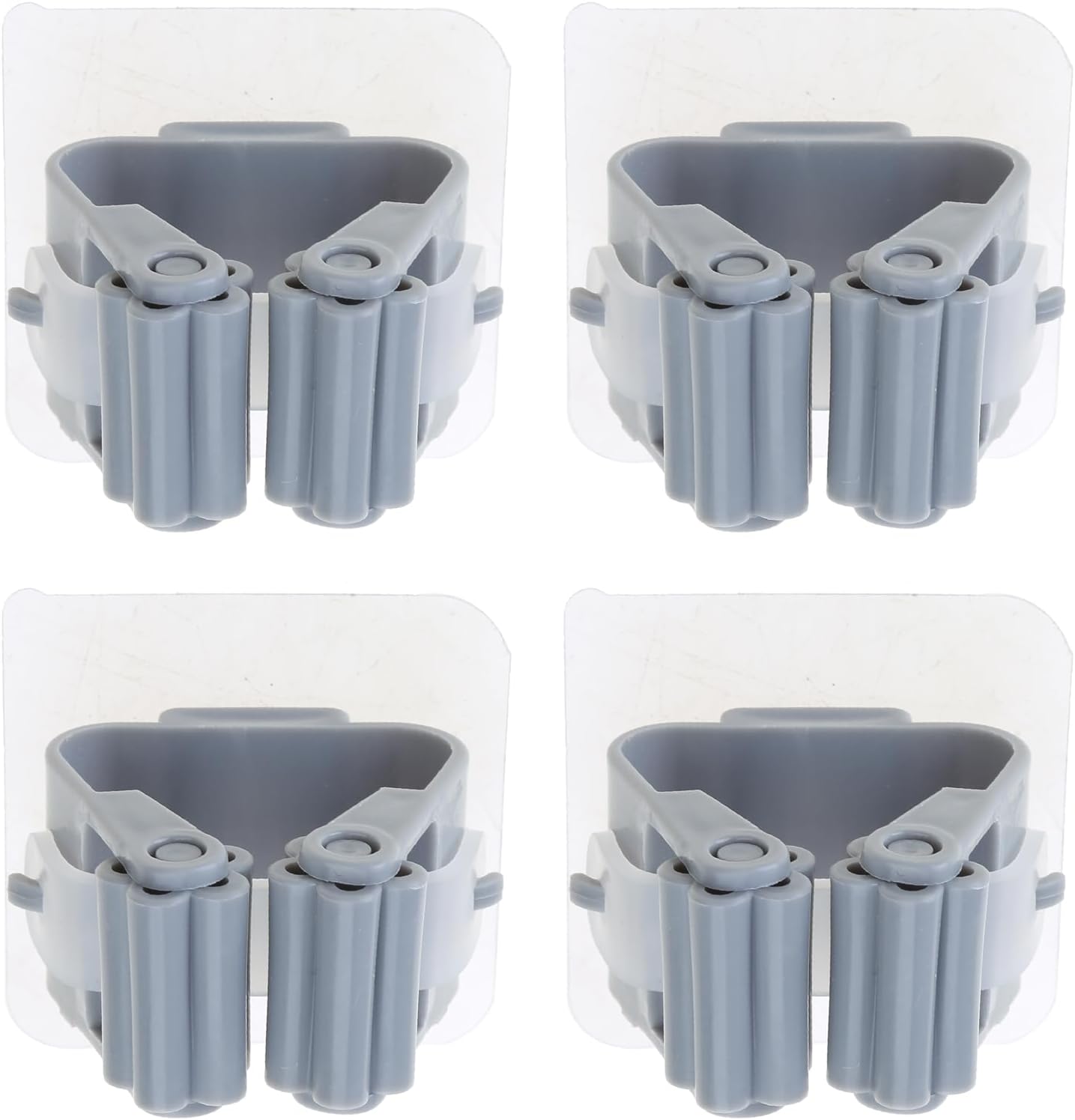  Lot De 4 Supports Muraux Pour Balai Et Balai Auto-adhésifs