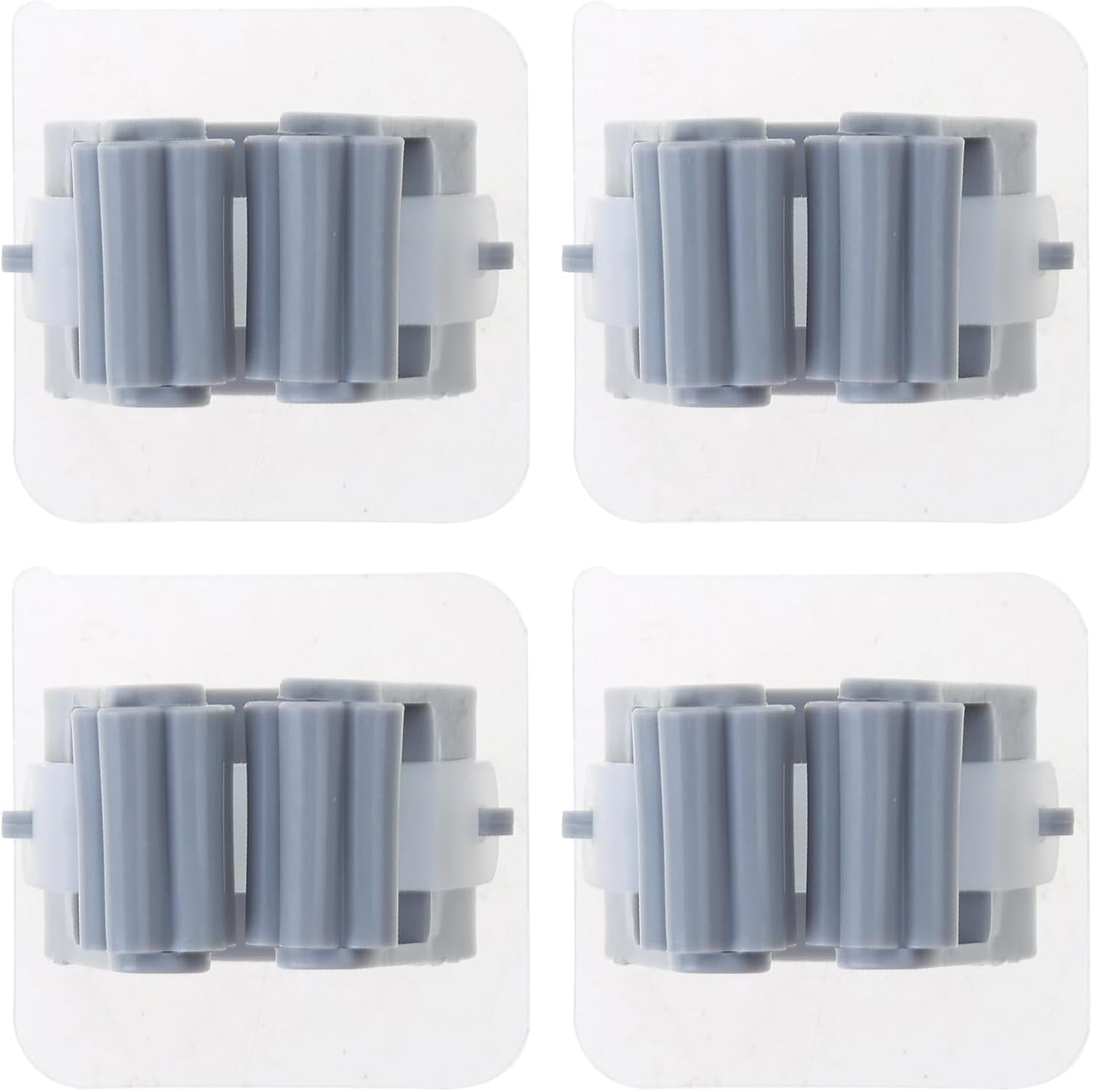  Lot De 4 Supports Muraux Pour Balai Et Balai Auto-adhésifs