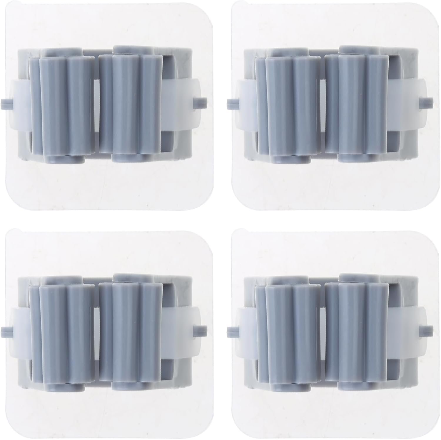  Lot De 4 Supports Muraux Pour Balai Et Balai Auto-adhésifs