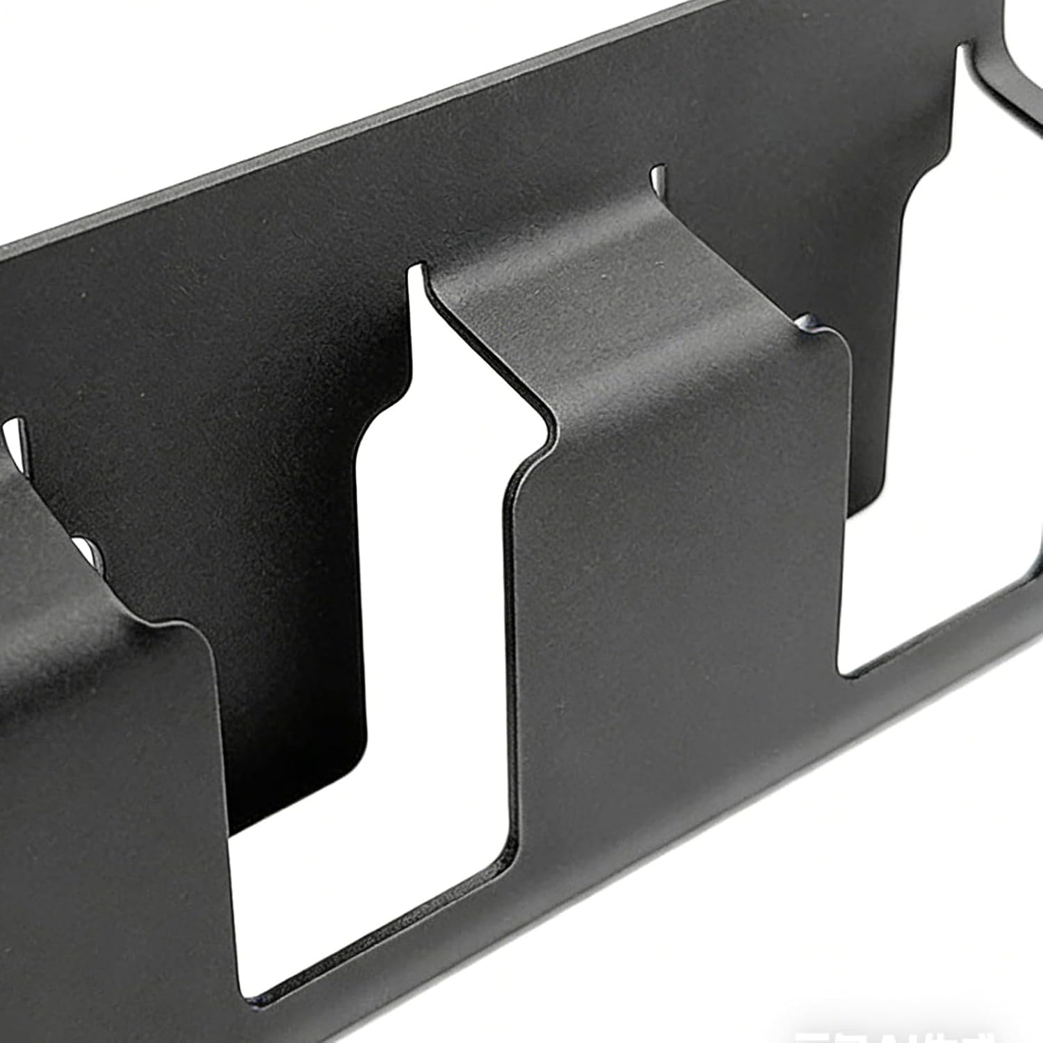 GENERIC Support Mural Pour Organiseur De Piles – 4 Emplacements De Rangement En Acier Massif Pour Une Organisation De La Batterie, Construction Robuste Avec Installation Facile, Accessoires D'outils